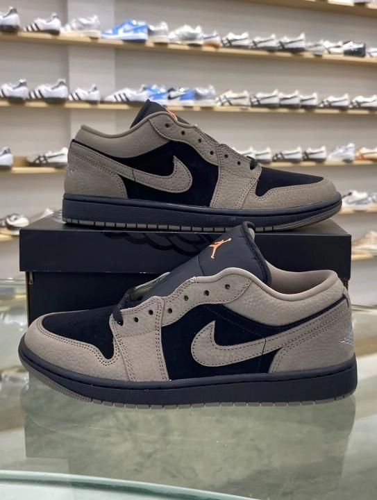 NIIKE AIR JORDA_N 1 LOW SE OLIVE GREY BLACK FIX 4