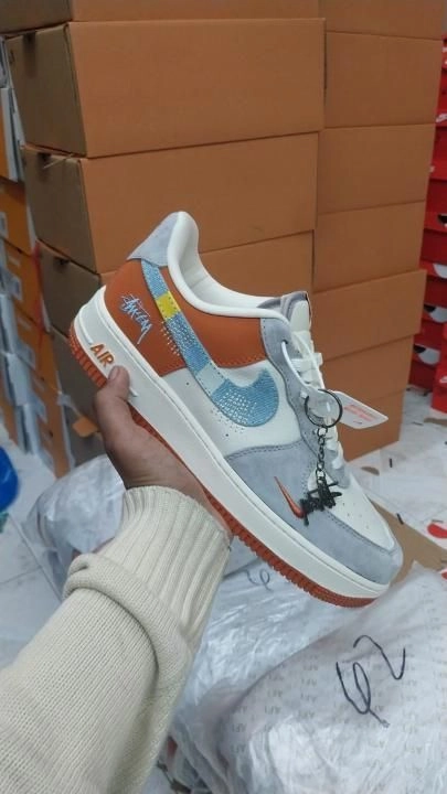 Nikkee AirForce 1 Low 07 -x STu_ssy Orange Fix 2