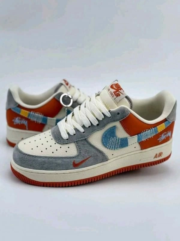 Nikkee AirForce 1 Low 07 -x STu_ssy Orange Fix 3