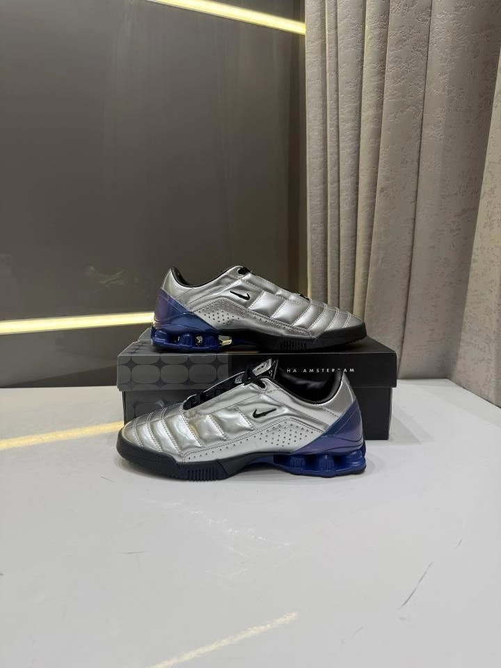 Maha Amsterdam x Nikkee Total 90 Secutor Shox Magia Metallic Silver Black Blue 6083 Fix 1