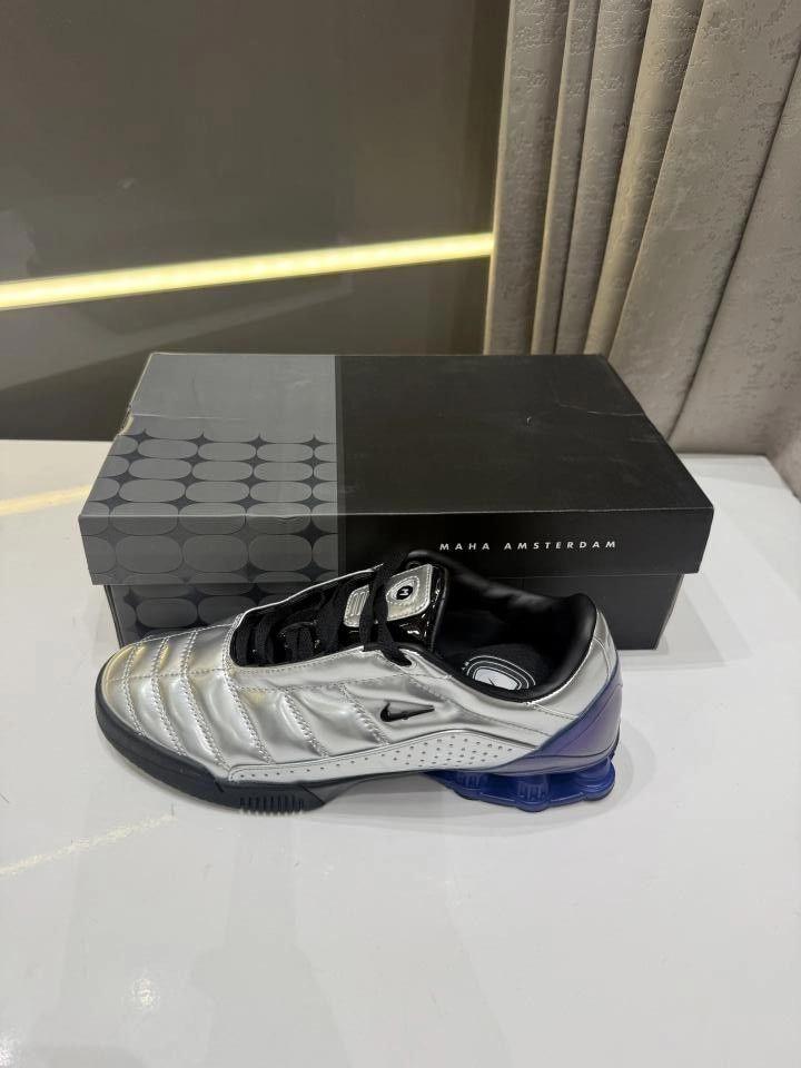 Maha Amsterdam x Nikkee Total 90 Secutor Shox Magia Metallic Silver Black Blue 6083 Fix 3