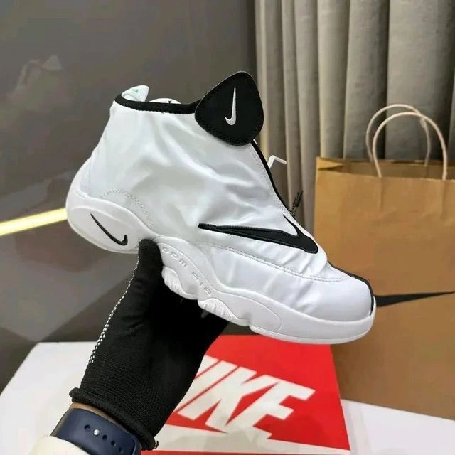 Nike Air Zoom Flight Gary Payton White Black (Master Quality) 1