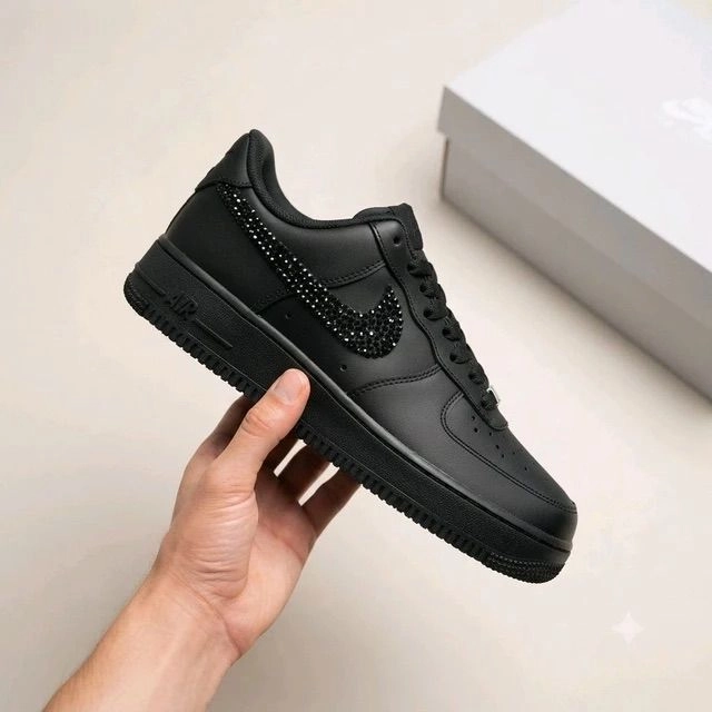 Nike Airforce 1 Midnight Bling Costom (Master Quality) 1