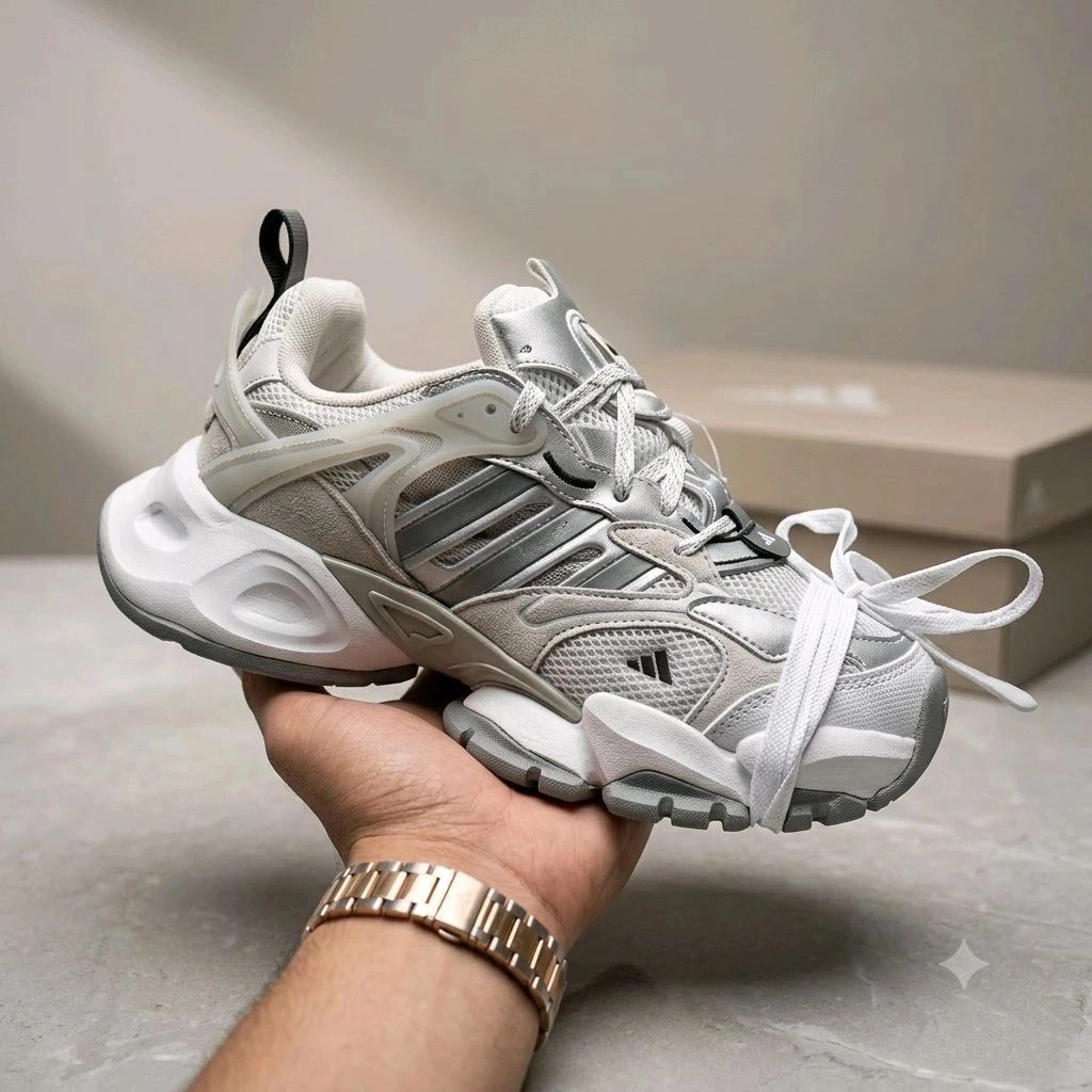 Adidas Xlg Runner Delux Grey Silver White (Master Quality)