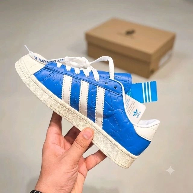 Adidas Superstar Bape White Black (Master Quality) 1