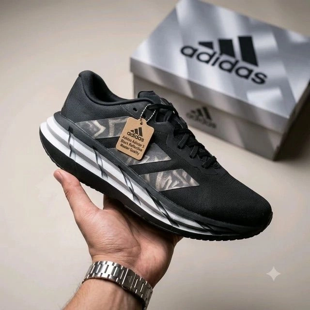 Adidas Adistar 3 Black Reflective Running (Master Quality)