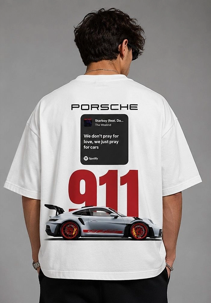 PORSCHE OVERSIZED BOXYFIT T-SHIRT