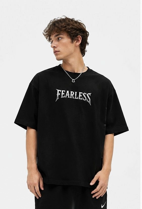 FEARLESS OVERSIZED BOXYFIT T-SHIRT