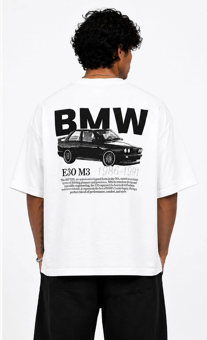 BMW E30 M3 OVERSIZED BOXYFIT T-SHIRT 2
