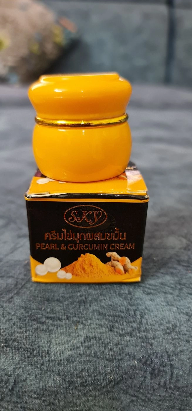 Sky pearl and curcumin cream from korea 3