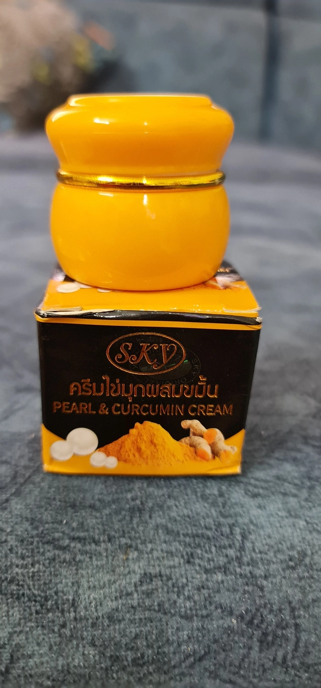 Sky pearl and curcumin cream from korea 5