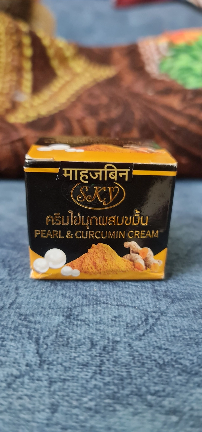 Sky pearl and curcumin cream from korea 9