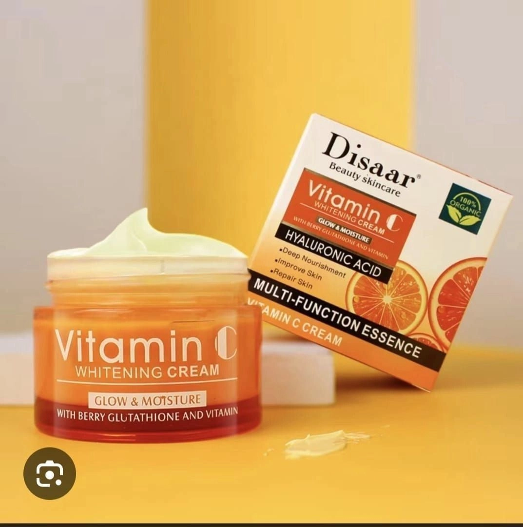 Vitamin c with hyaluronic acid  whitening cream  100% original