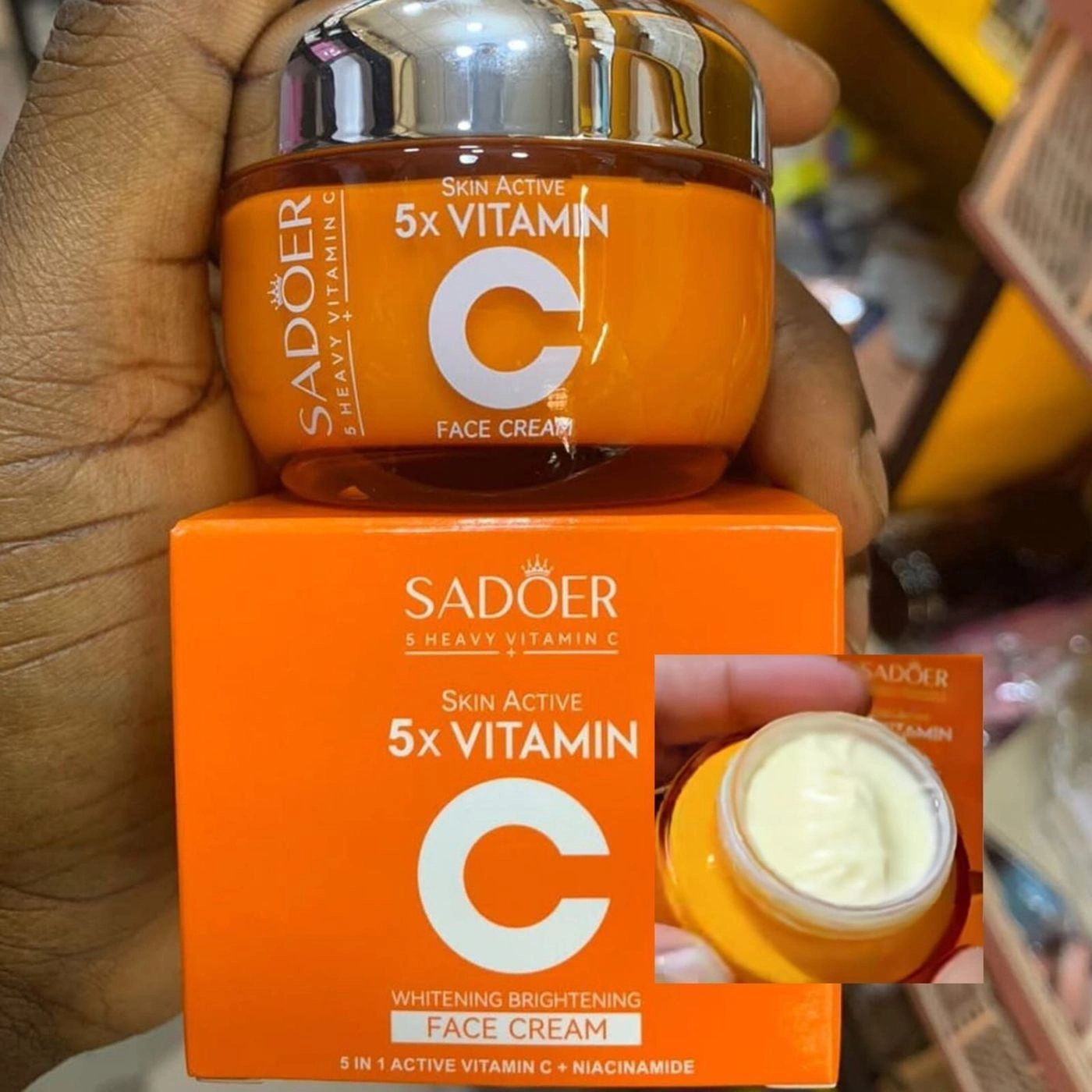 Sadoer 5x vitamin skin active cream