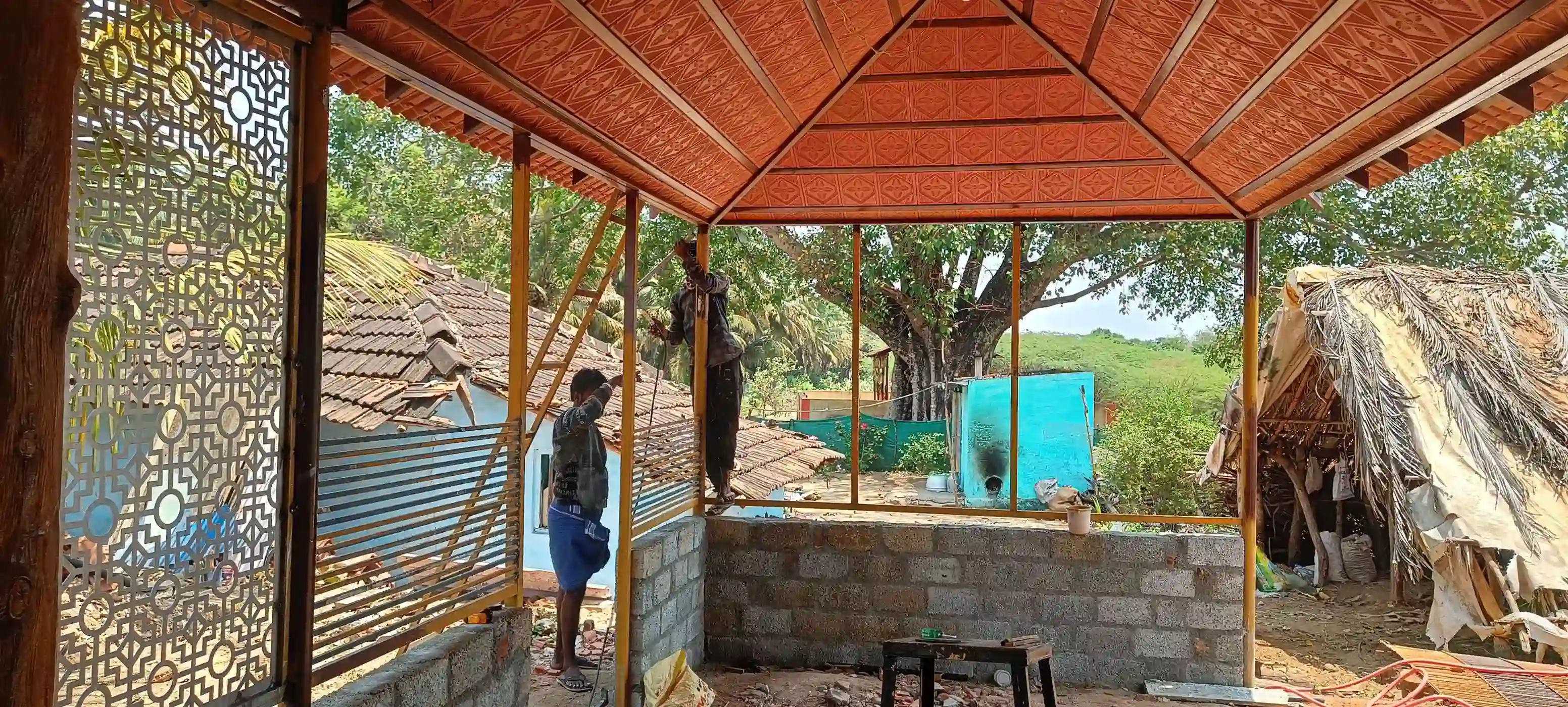 Tiles roofing works 4