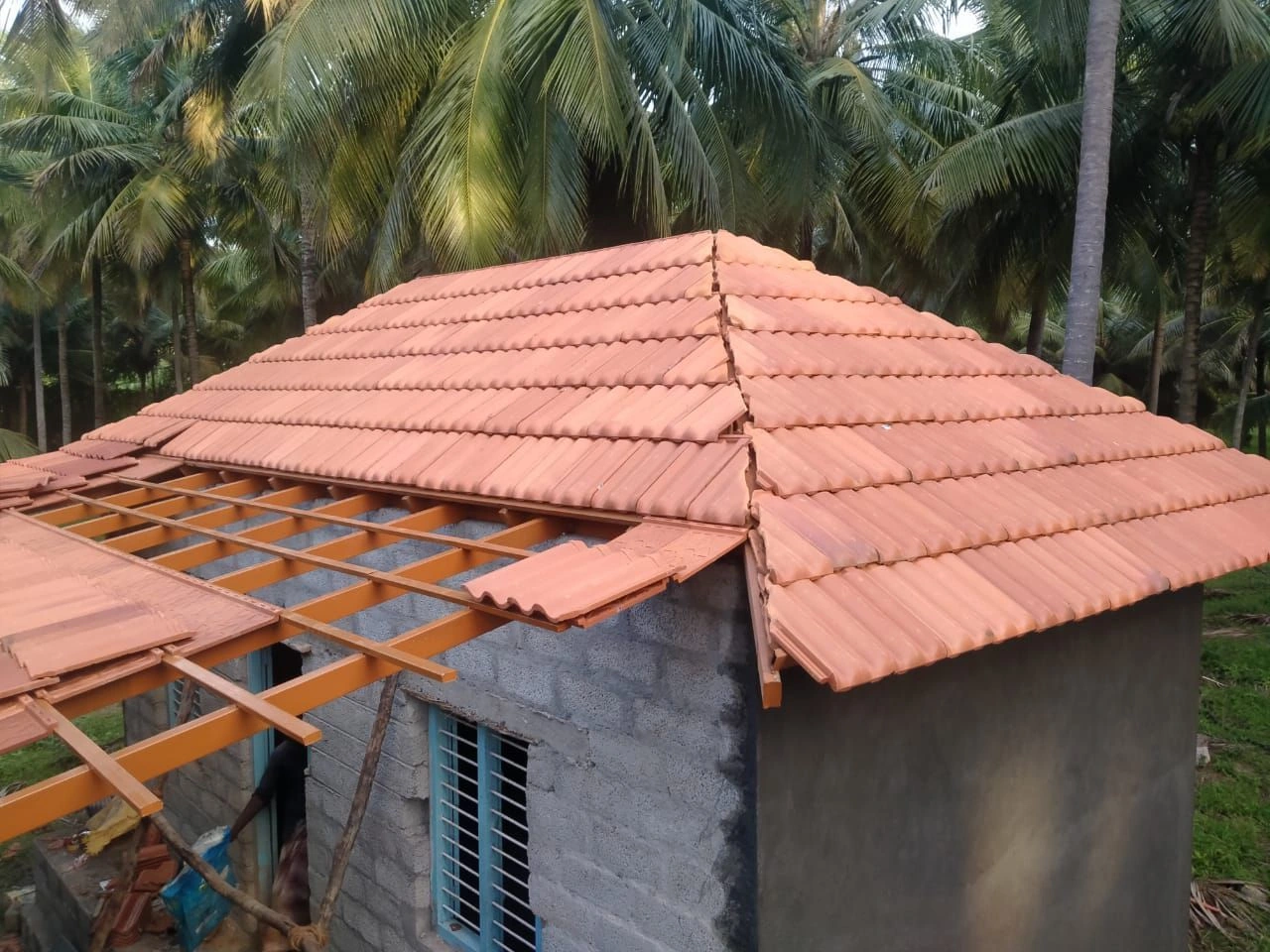 Tiles roofing works 14
