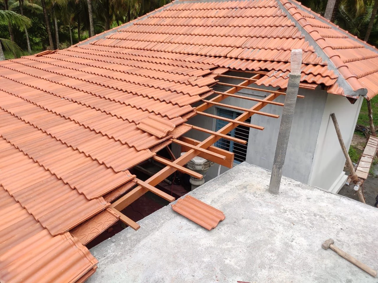 Tiles roofing works 15