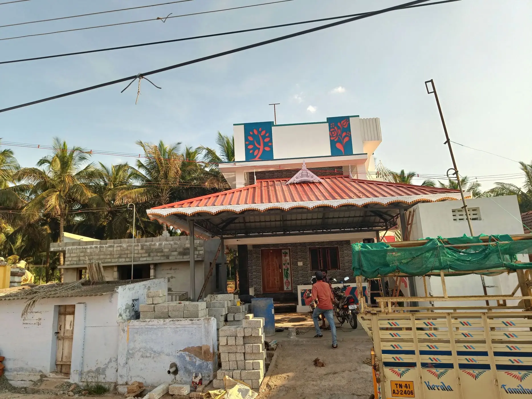 Metal colour sheet roof 4