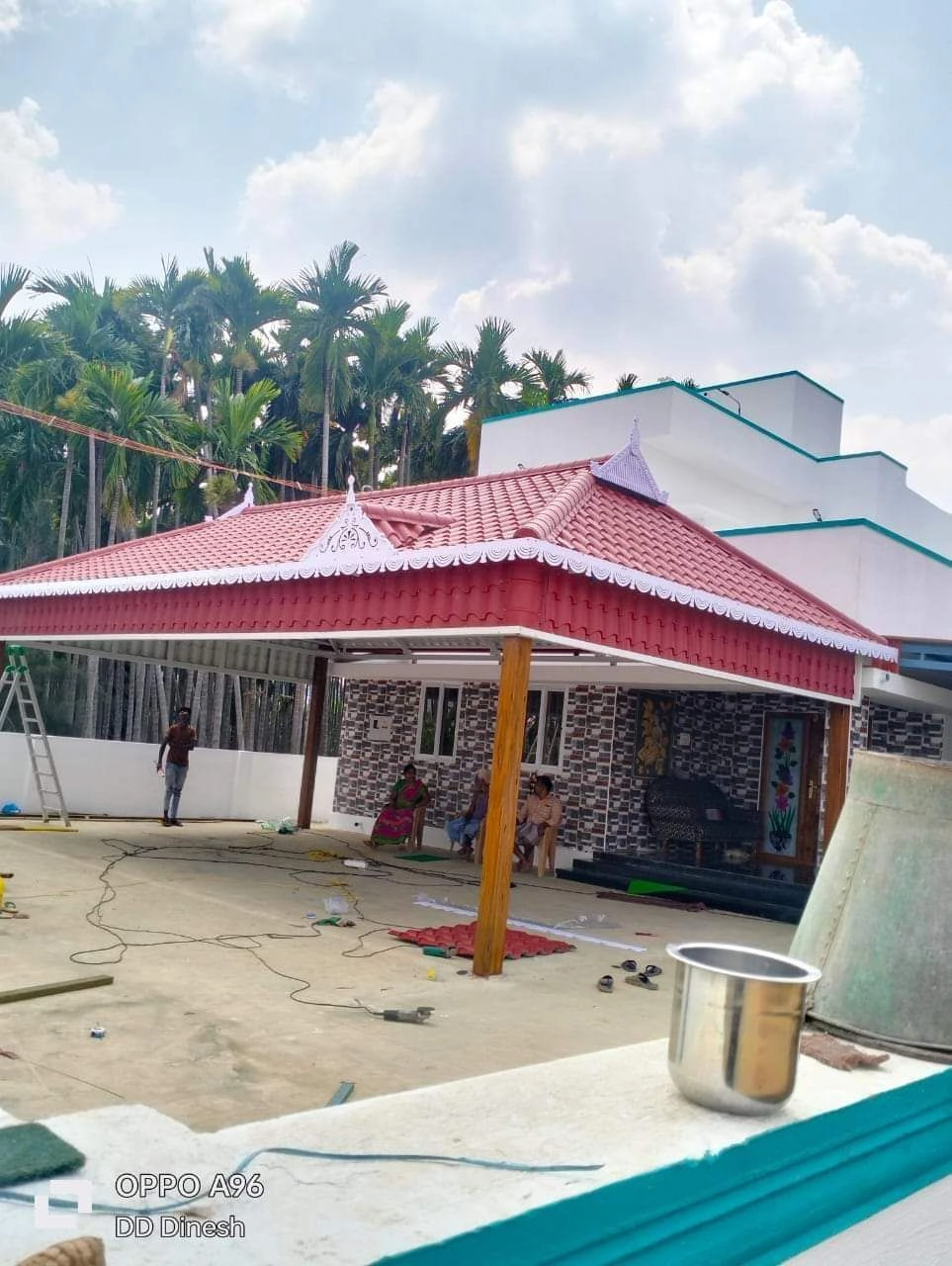 Metal colour sheet roof 6