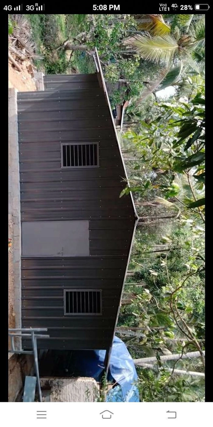 Metal colour sheet roof 12