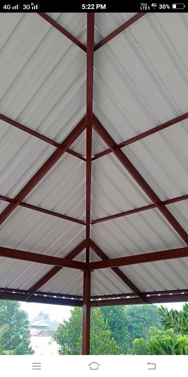 Metal colour sheet roof 16