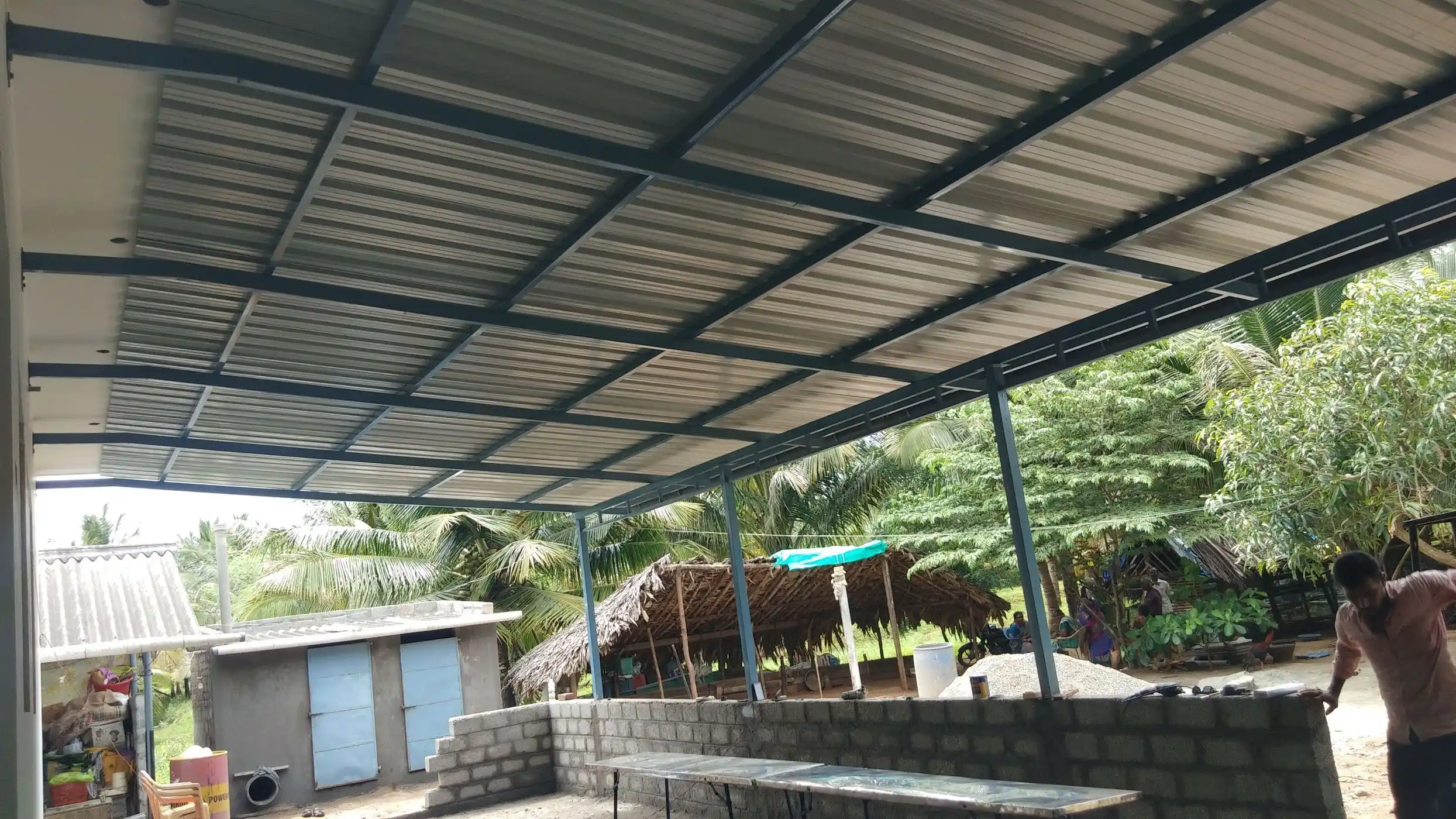 Metal colour sheet roof 20