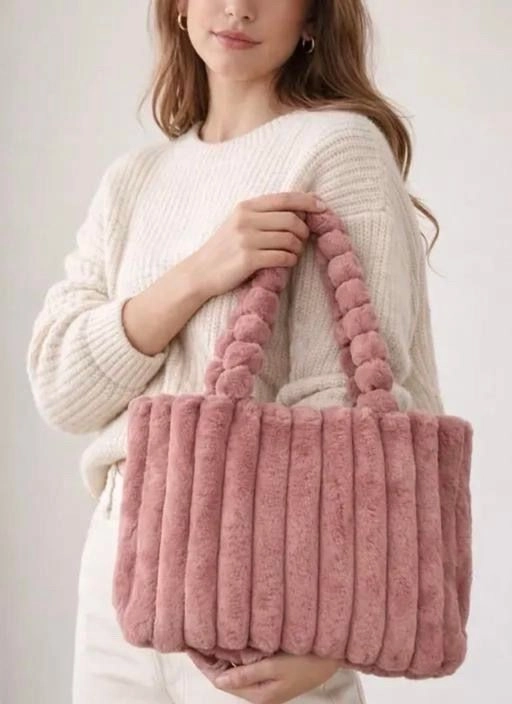 Luxury Pink Purse Tote Bag 1