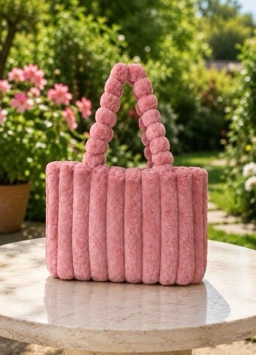 Luxury Pink Purse Tote Bag 2