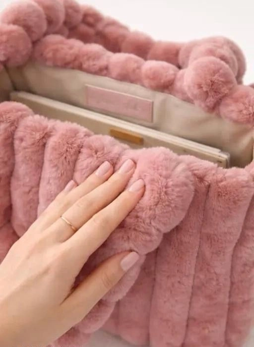 Luxury Pink Purse Tote Bag 3