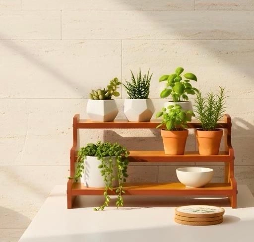 Wooden 3 tier Kitchen organizer 2