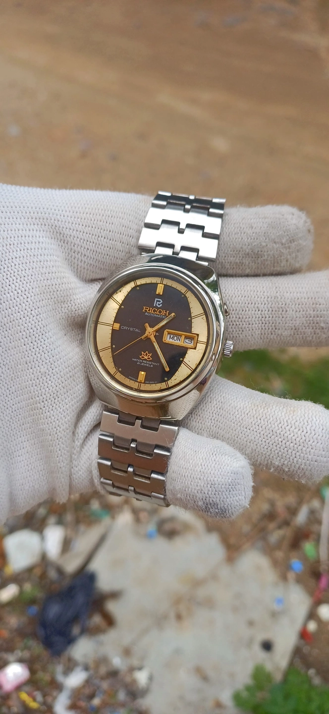 Vintage Ricoh Crystal Automatic Watch 2