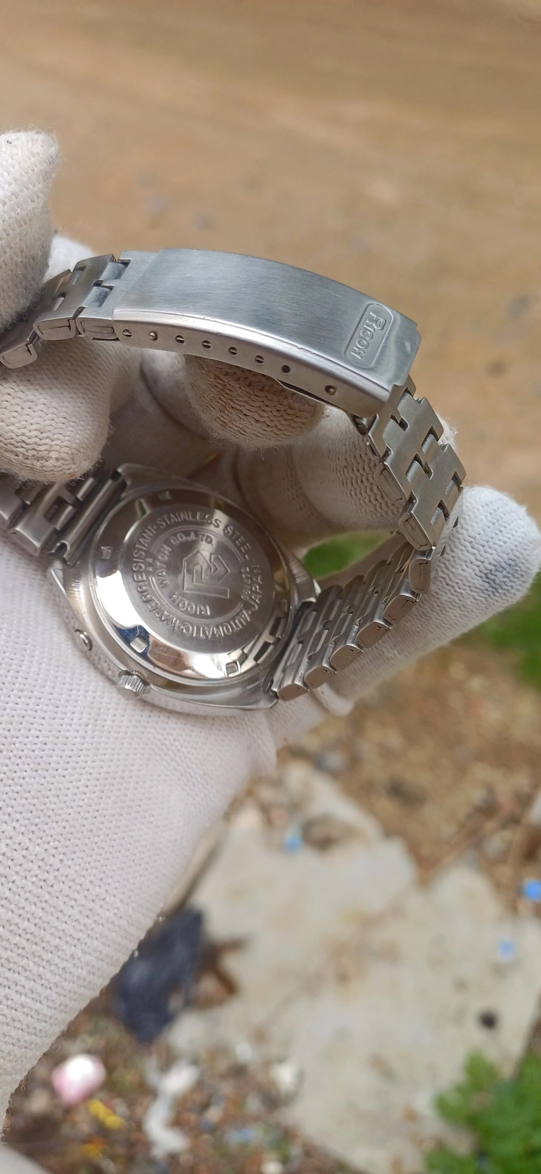 Vintage Ricoh Crystal Automatic Watch 3