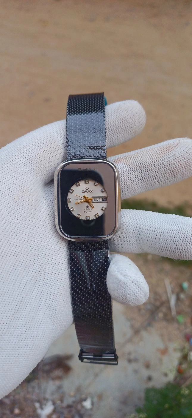 Rare Vintage Omex Crystal Automatic – Unisex 3