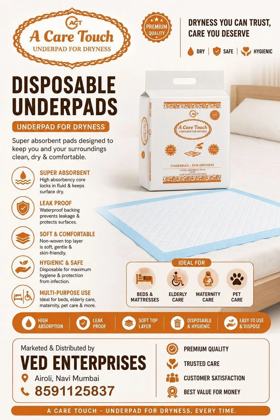 Undersheets - Disposable (60X90 cm) 3