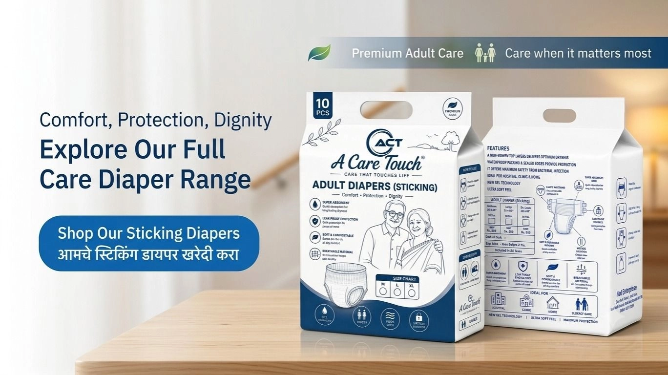Adult Sticking Diapers in Navi Mumbai
