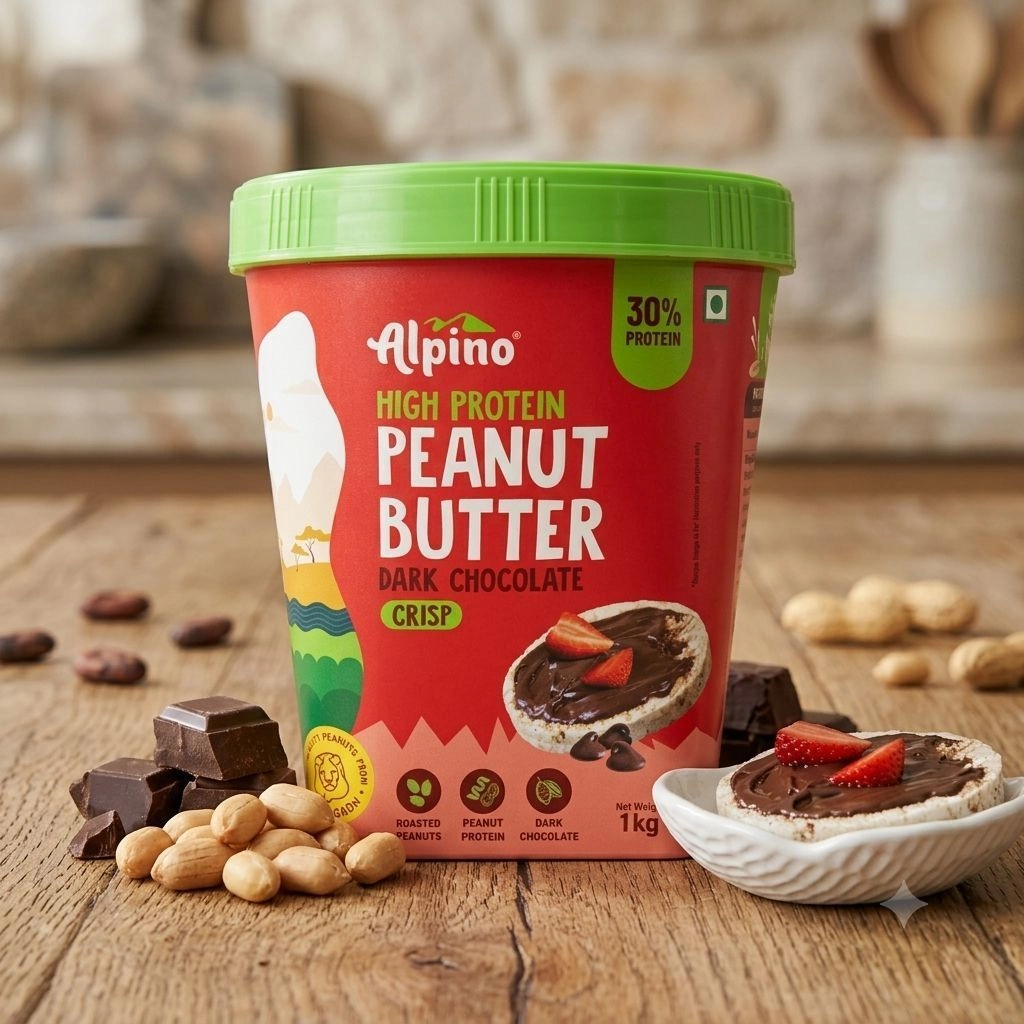 High Protein Dark Chocolate Peanut Butter Crisp 1