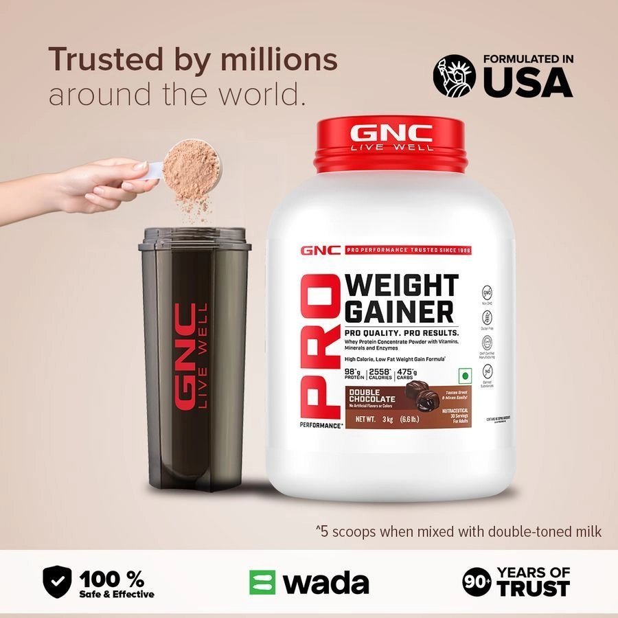 GNC
Pro Performance Weight Gainer 3 KG 5