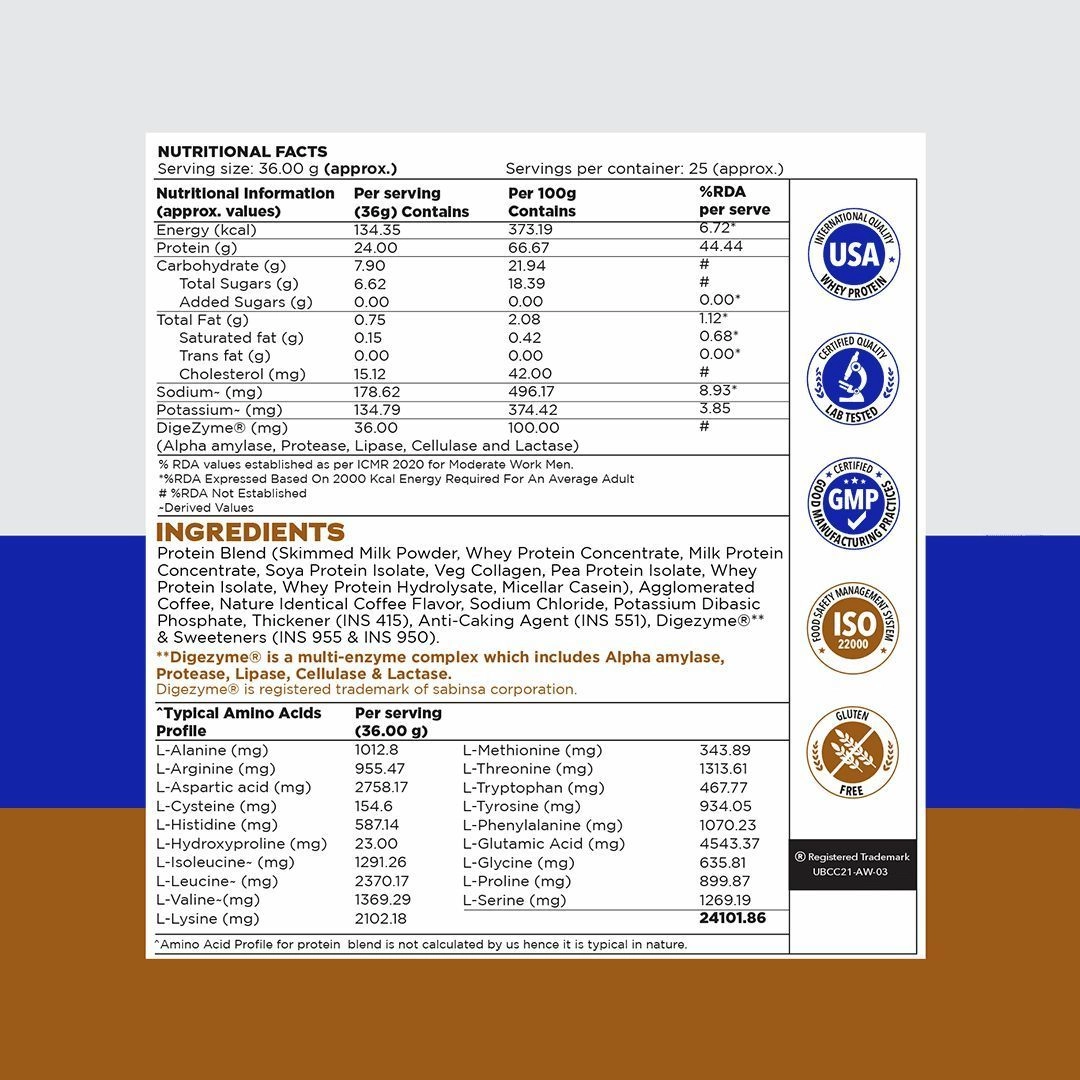 Proathlix Protein Blend & Veg Collagen Peptide (9 Sources of Protein) 6