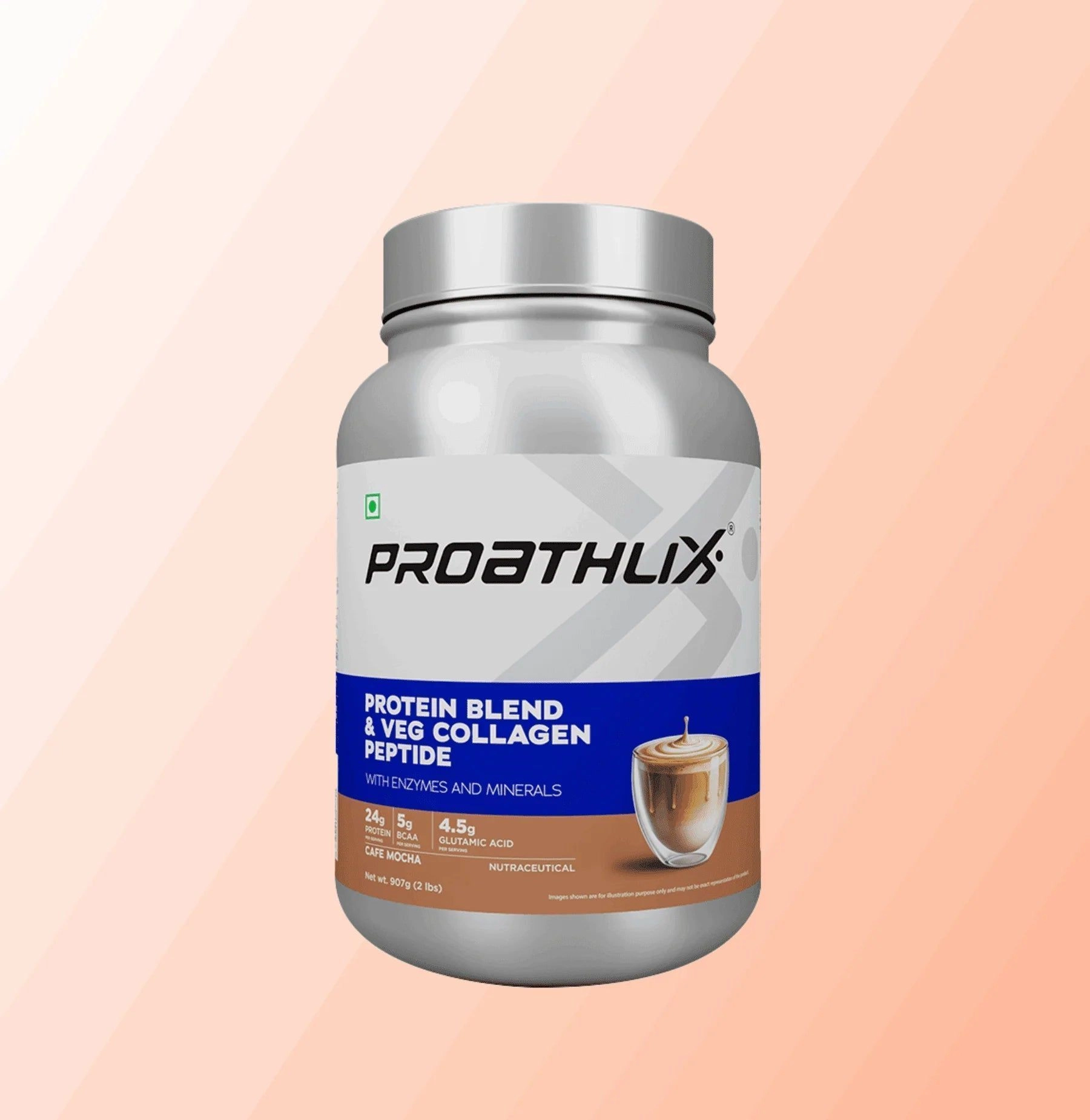 Proathlix Protein Blend & Veg Collagen Peptide (9 Sources of Protein) 12