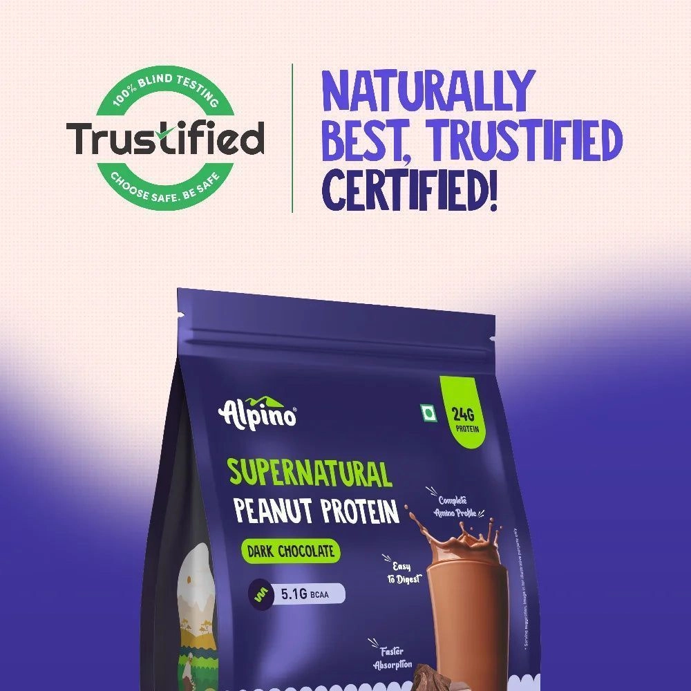 Supernatural Peanut Protein Powder Dark Chocolate 3