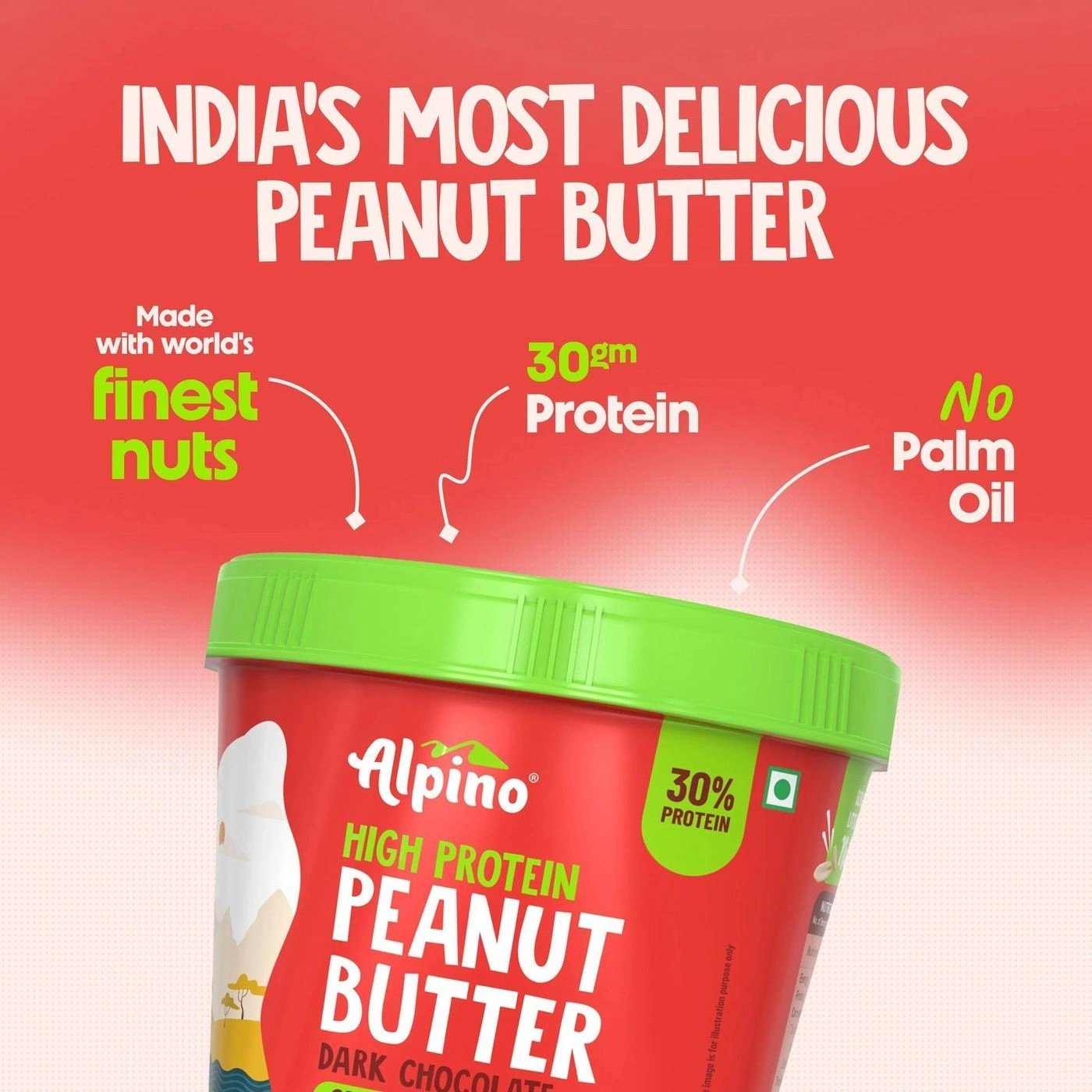 High Protein Dark Chocolate Peanut Butter Cruncy 2