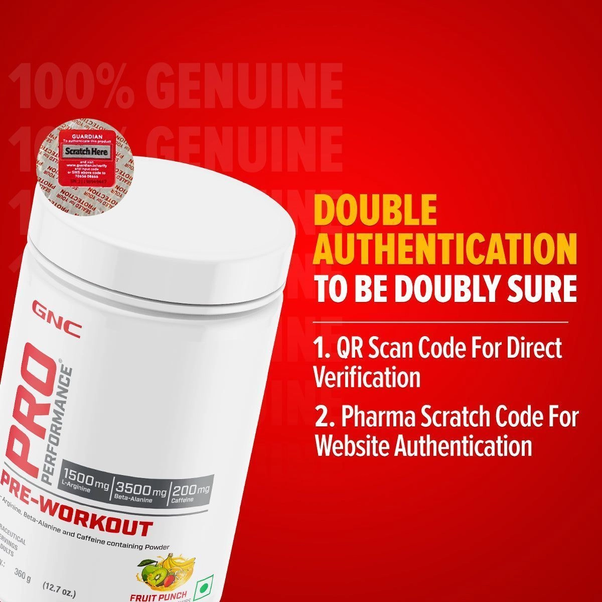 GNC Pro Performance
Pre-Workout 30 Servings 5