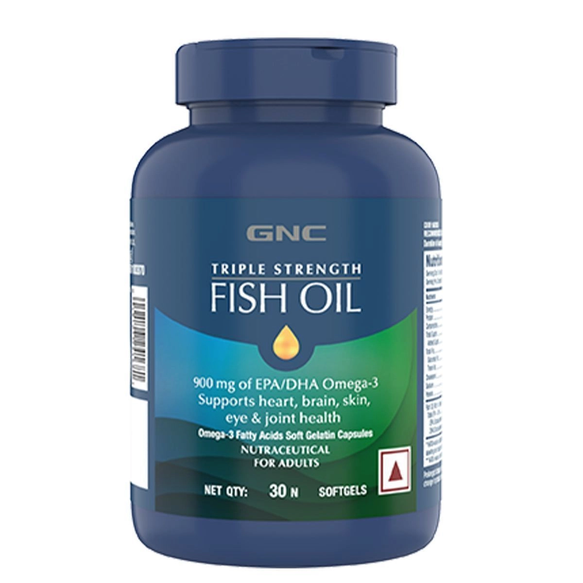 GNC Mega Men
One Daily Multivitamin + Triple Strength Fish Oil 4