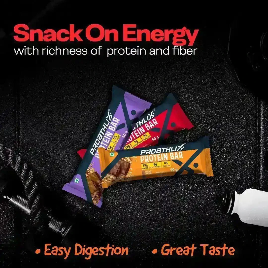 Proathlix Protein Bar with 15g Protein in 50g Bar 5
