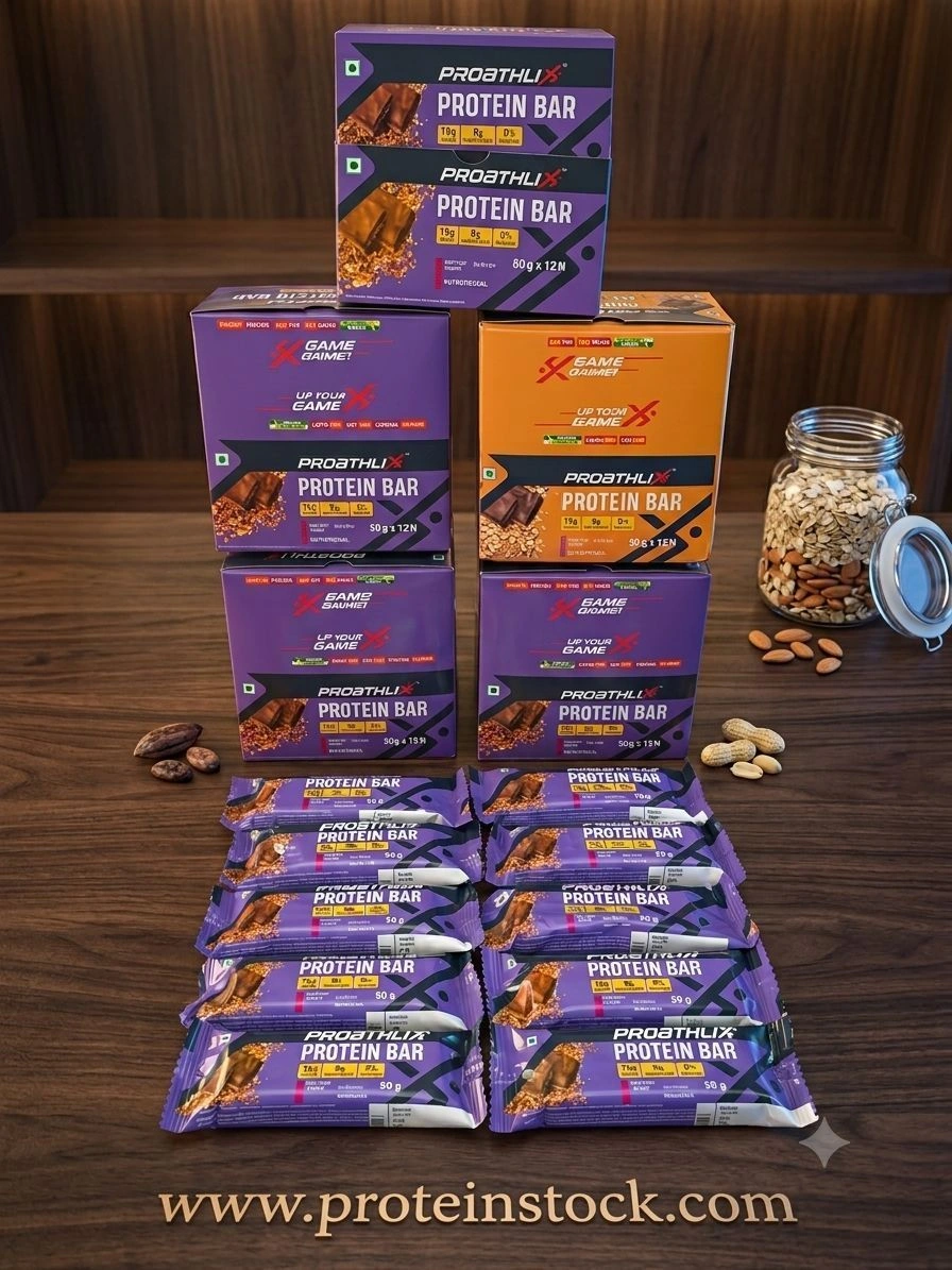 Proathlix Protein Bar with 15g Protein in 50g Bar 2