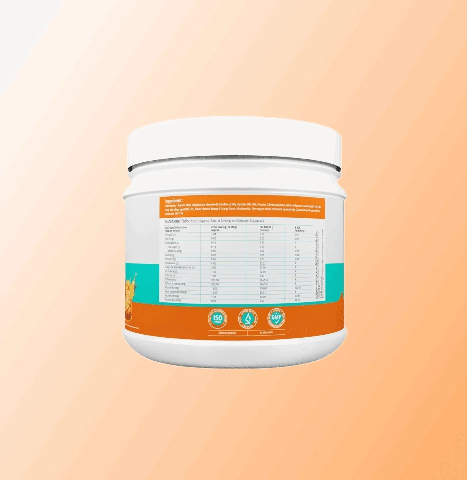 Proathlix Pre Workout (200mg Caffeine, 400 GM) 5