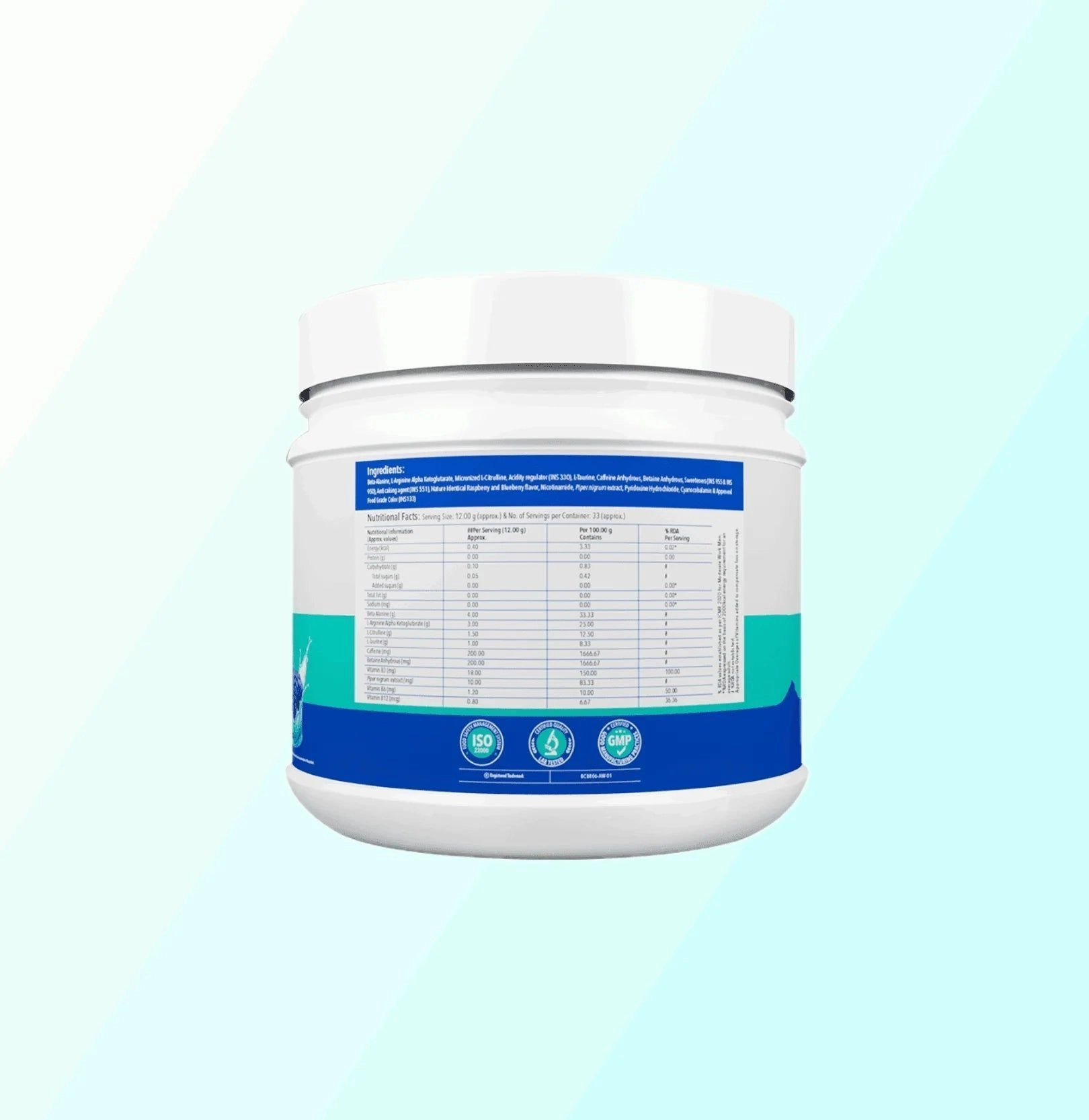 Proathlix Pre Workout (200mg Caffeine, 400 GM) 11