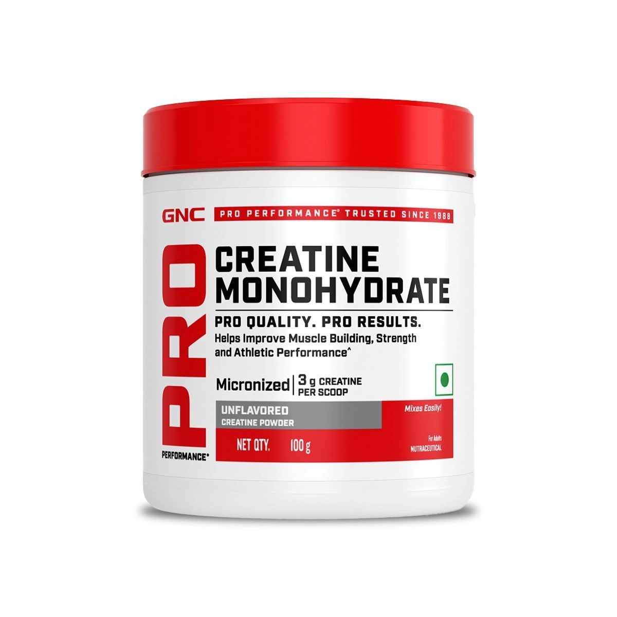 GNC | Creatine Monohydrate | Unflavoured| 100 GM 1