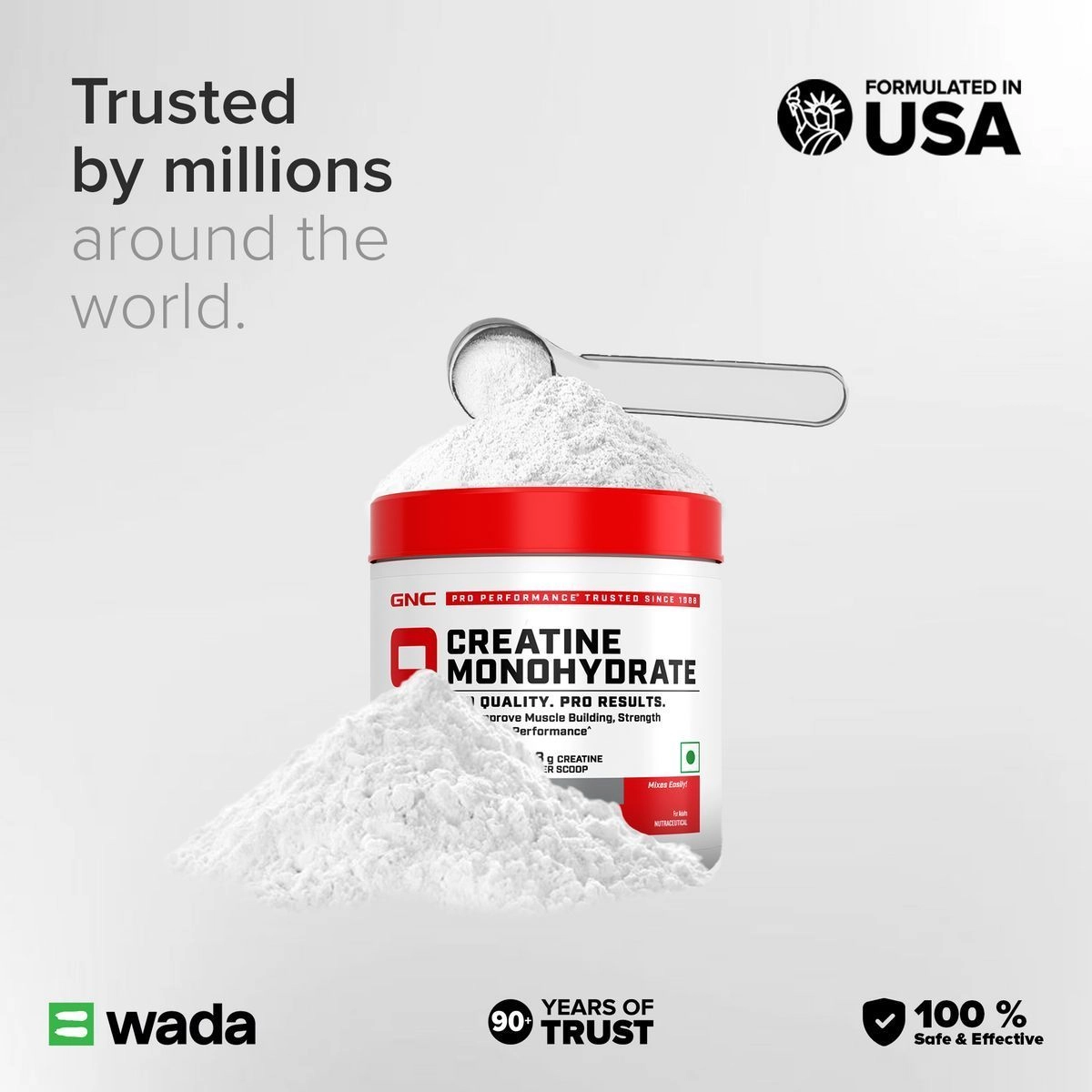 GNC | Creatine Monohydrate | Unflavoured| 100 GM 4