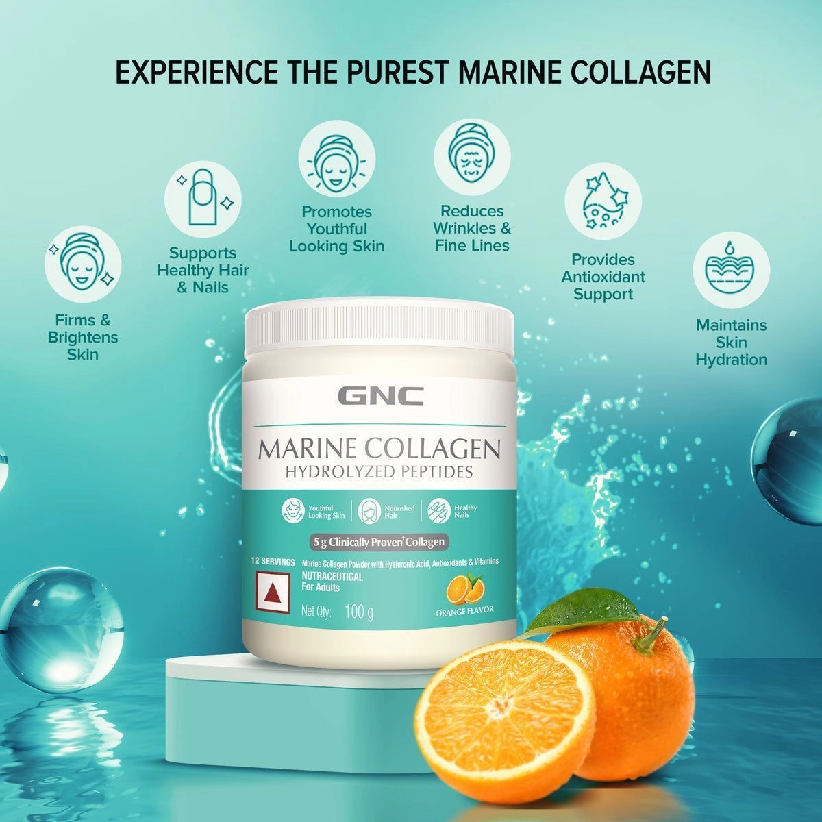 GNC | Marine Collagen Hydrolyzed Peptides 3